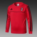 Criança AC Milan Sweat de Treino Conjunto 2017-18 Vermelho